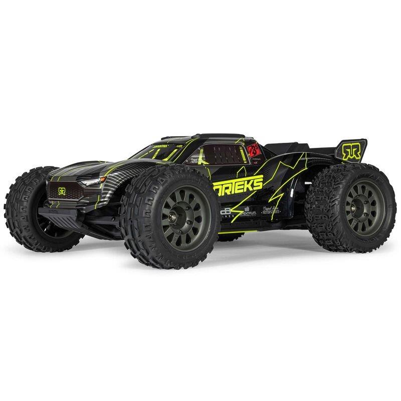 ARRMA 1/10 VORTEKS 223S DSC 2WD RTR Brushless Stadium Truck, Yellow - 2