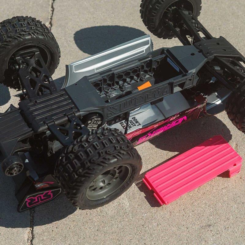 ARRMA 1/10 VORTEKS 223S DSC 2WD RTR Brushless Stadium Truck, Pink - 10