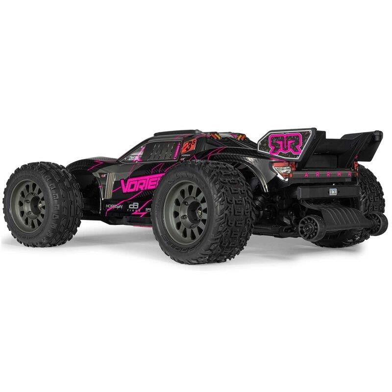 ARRMA 1/10 VORTEKS 223S DSC 2WD RTR Brushless Stadium Truck, Pink - 19