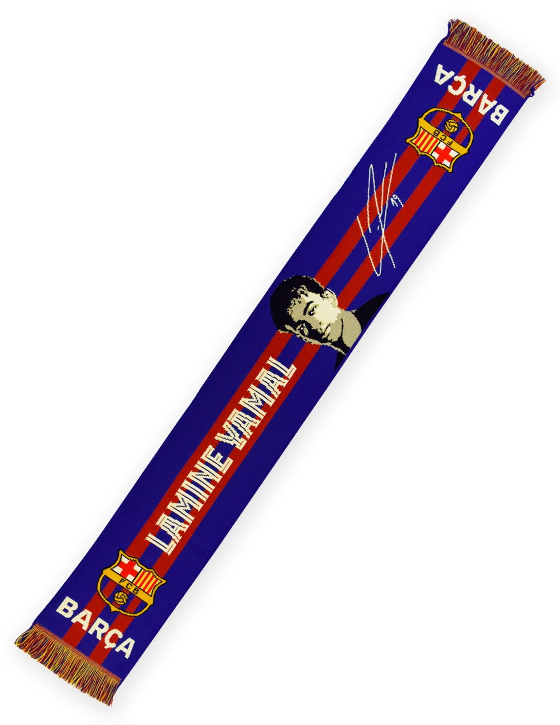 FC Barcelona Halsduk Lamine Yamal Signature