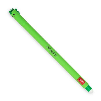 Gelpenna med utsuddbart bläck - Dino, grön