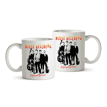 NISSE HELLBERG - MUGG, FYRA PÅ GOLVET (2-PACK)