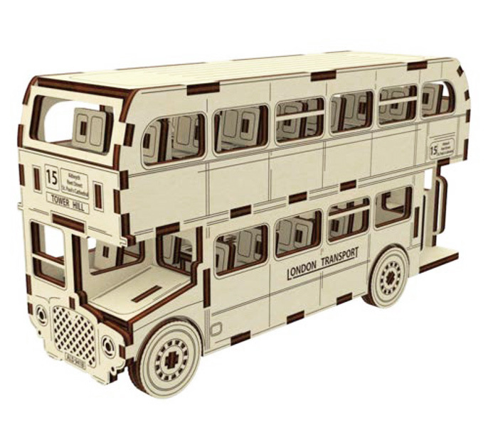 London Buss, Träbyggsats