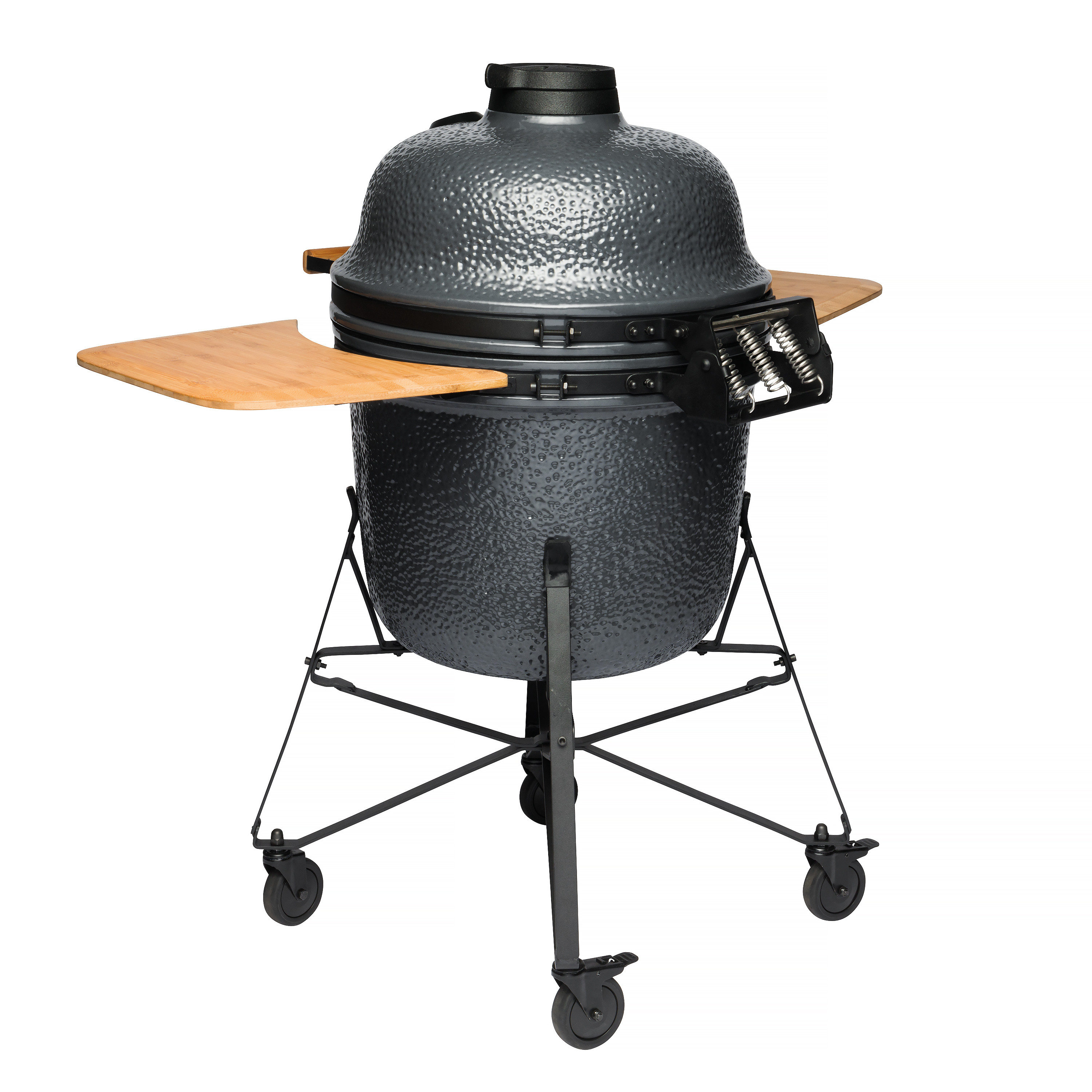BBQ-grill Keramisk 58 cm, grå - 7