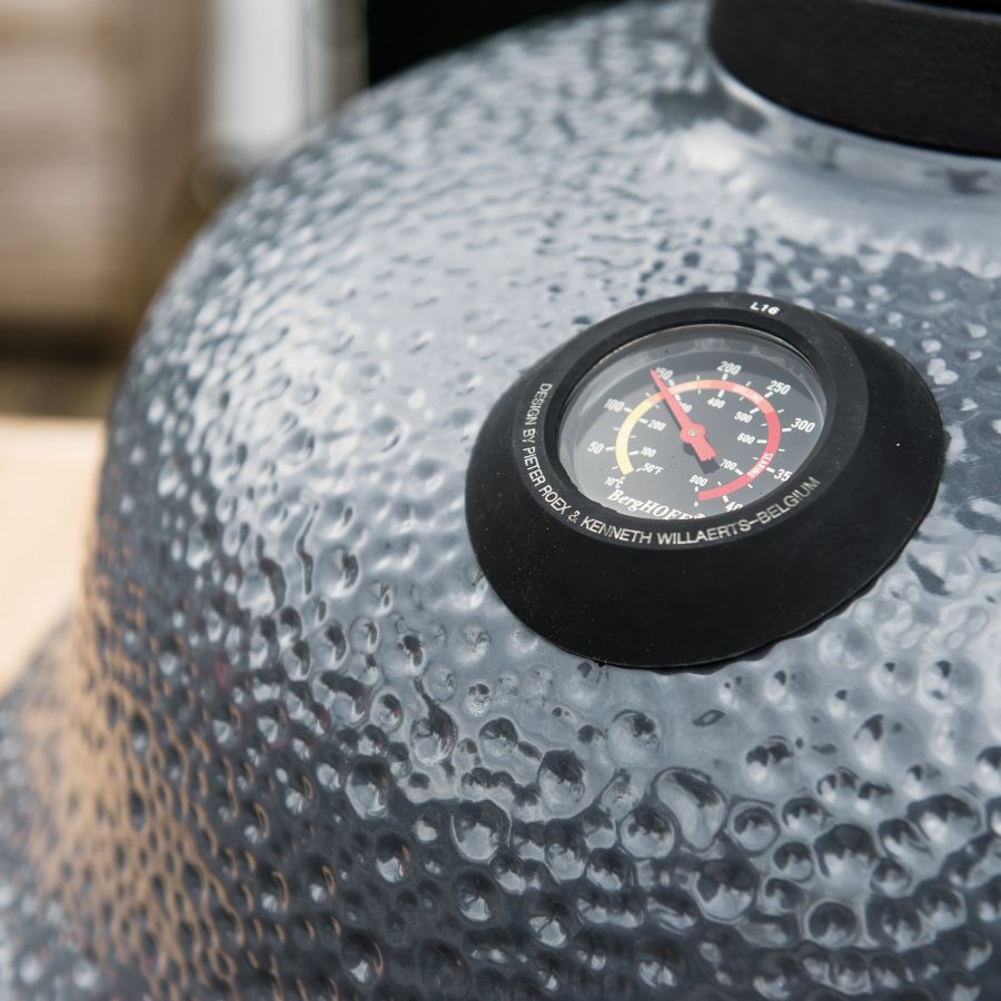 BBQ-grill Keramisk 58 cm, grå - 2