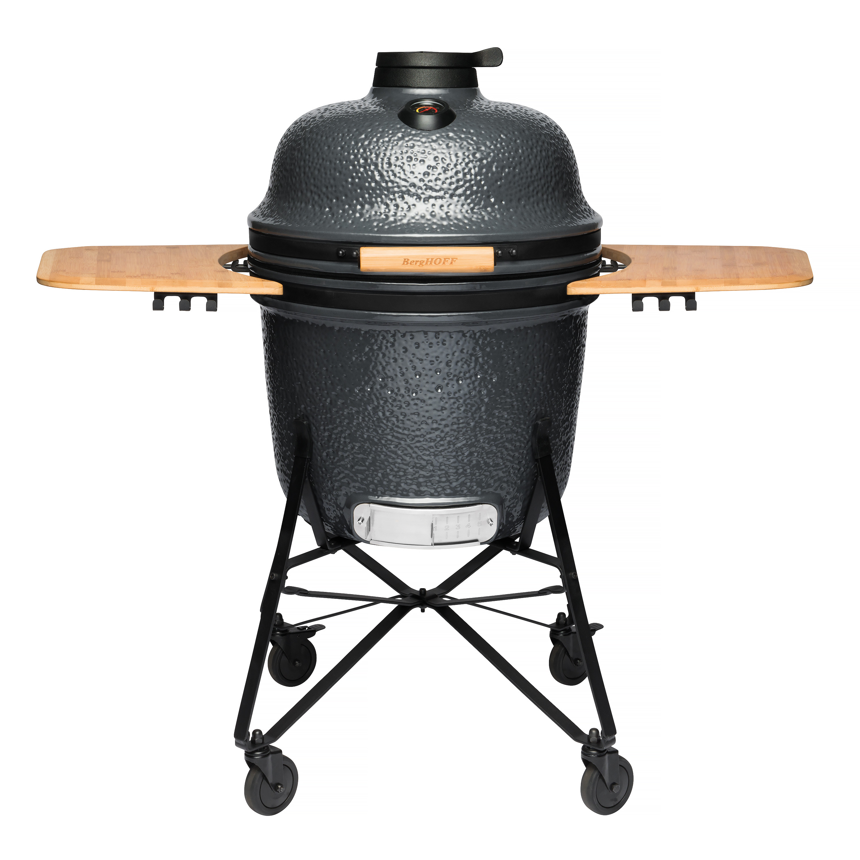 BBQ-grill Keramisk 58 cm, grå