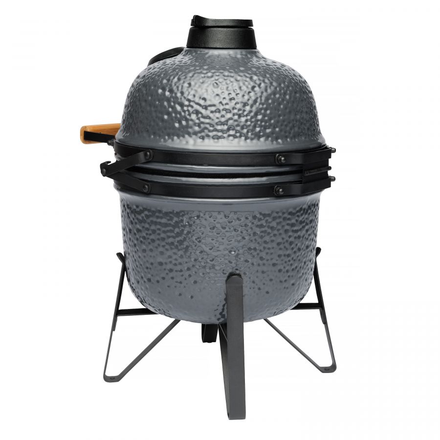 BBQ-grill Keramisk 33 cm, grå - 3