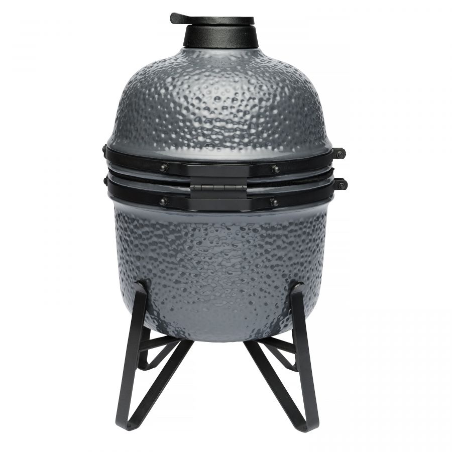 BBQ-grill Keramisk 33 cm, grå - 4