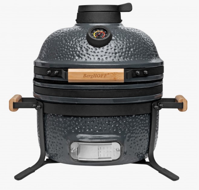 BBQ-grill Keramisk 40 cm, grå