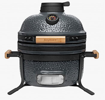 BBQ Grill Ceramic 40 cm, grey