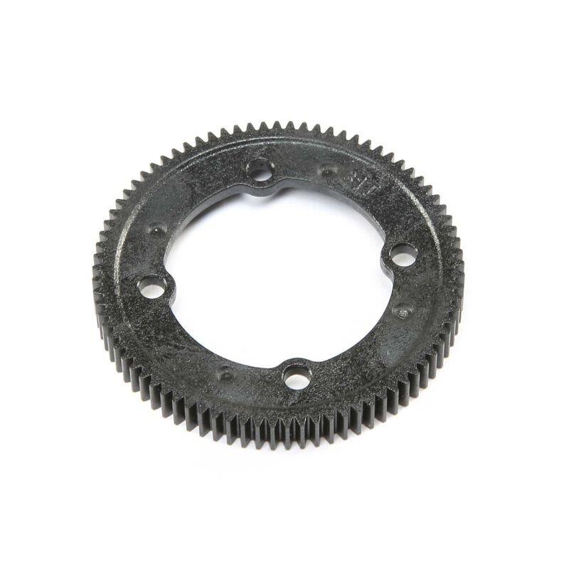 TLR 81T Spur Gear Center Diff: 22X-4