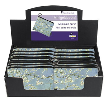Mini-Punge, Van Gogh, Mandelblomster, Borddisplay med 24 stk. TEMA-produkt