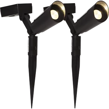 STAR TRADING Solcellsspotlight 2-Pack Powerspot