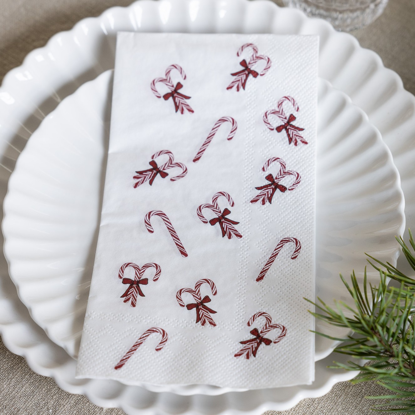 POLKAGRIS MINI Servett 16-pack 