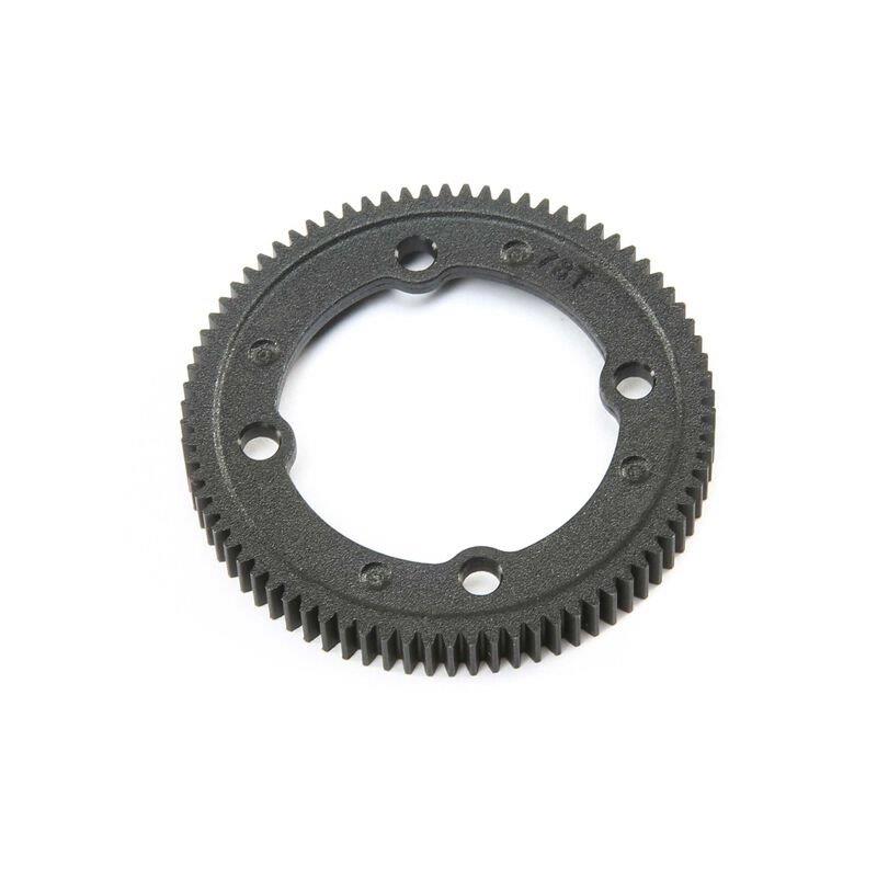 TLR 78T Spur Gear Center Diff: 22X-4