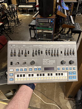 Roland MC-202 w Tubbutec MC-2oh2 upgrade