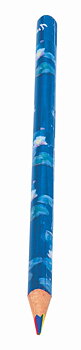 Blyertspennor med regnbågsstift, Claude Monet. Display med 50 st. TEMA-produkt.