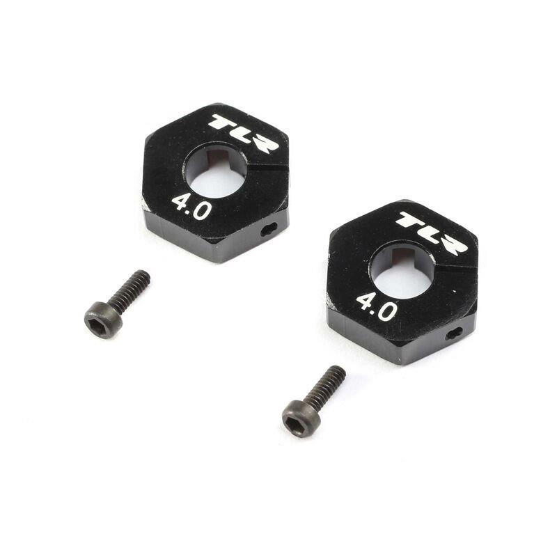 TLR Wheel Hex 12mm x 4.0mm (2)