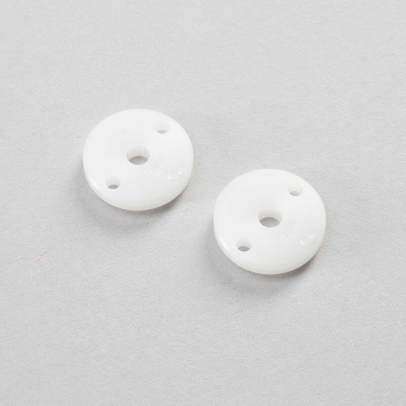 TLR Machined Shock Pistons, Thin 2 x 1.6mm G3 (2)