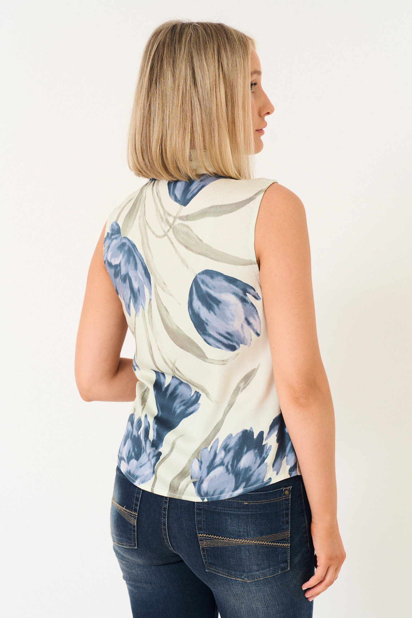 Daisy top  teal - 4