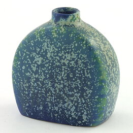 Carl-Harry Stålhane (1950s) Blue Miniature Vase 4 cm (#7)