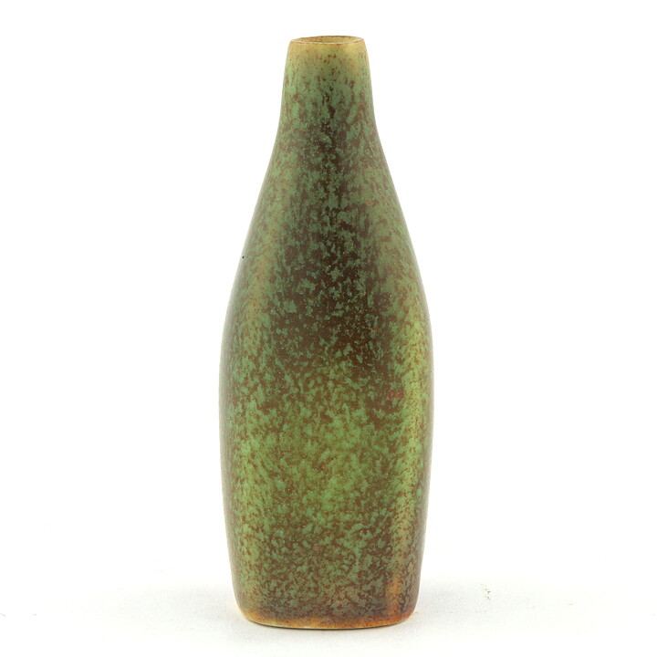 Carl-Harry Stålhane (1950s) Green Miniature Vase 7 cm (#12)