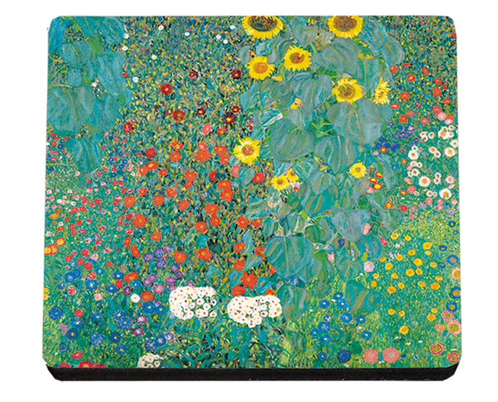 Glasunderlägg MDF, Klimt,  Bauerngarten, TEMA-produkt