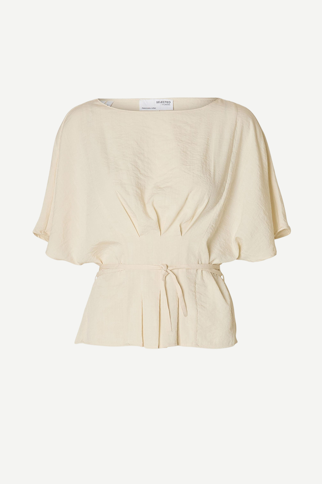 Selected Femme Matilda Pleated Top