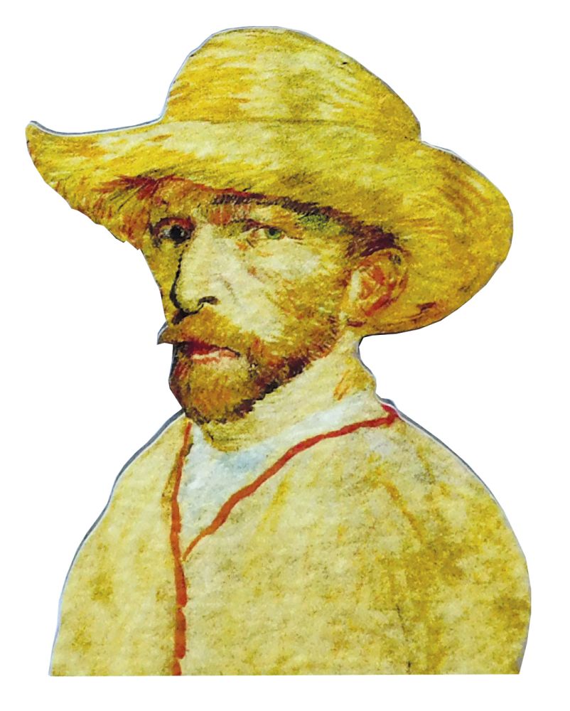 Magneter MDF, Van Gogh, Borddisplay med 64 stk., TEMA-produkt - 5