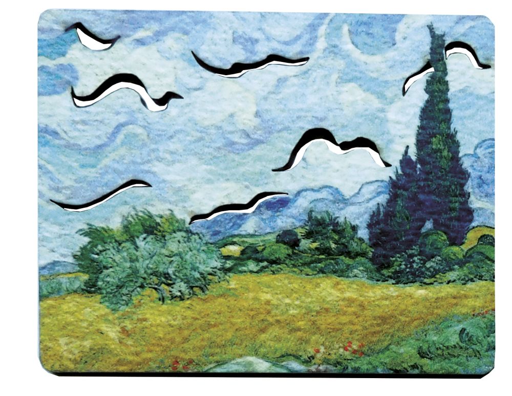 Magneter MDF, Van Gogh, Borddisplay med 64 stk., TEMA-produkt - 6