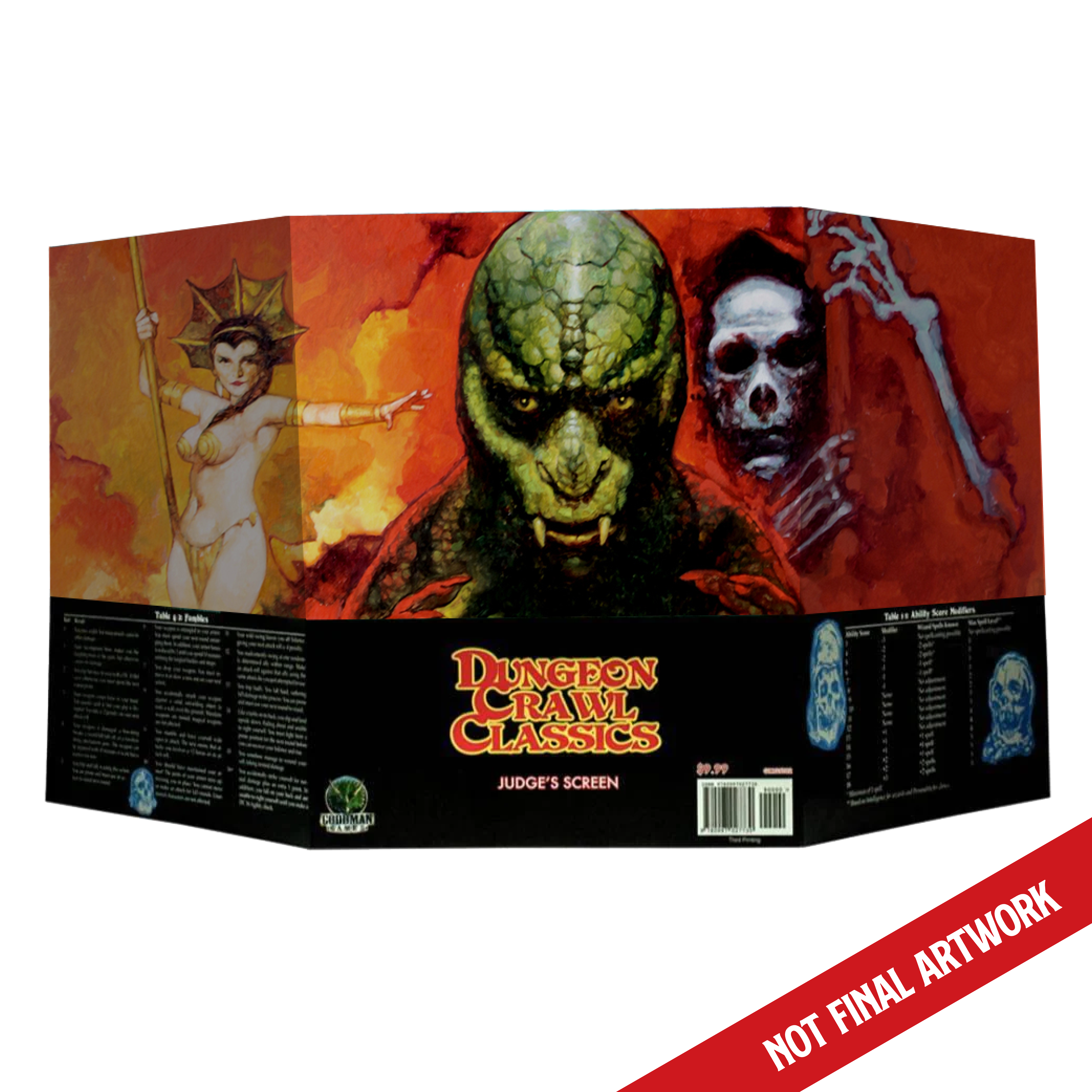 Dungeon Crawl Classics Dungeon Denizens Judges Screen