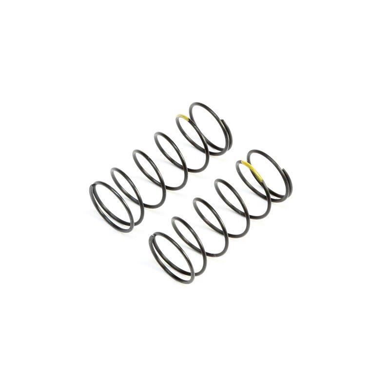 TLR Front Springs, Yellow, Low Frequency 12mm (2)