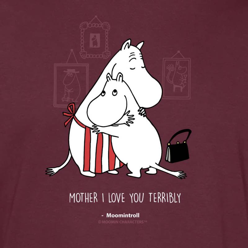 Moomin Quote T-shirt - Moomin 80 - Love you terribly (Adult sizes) - 2
