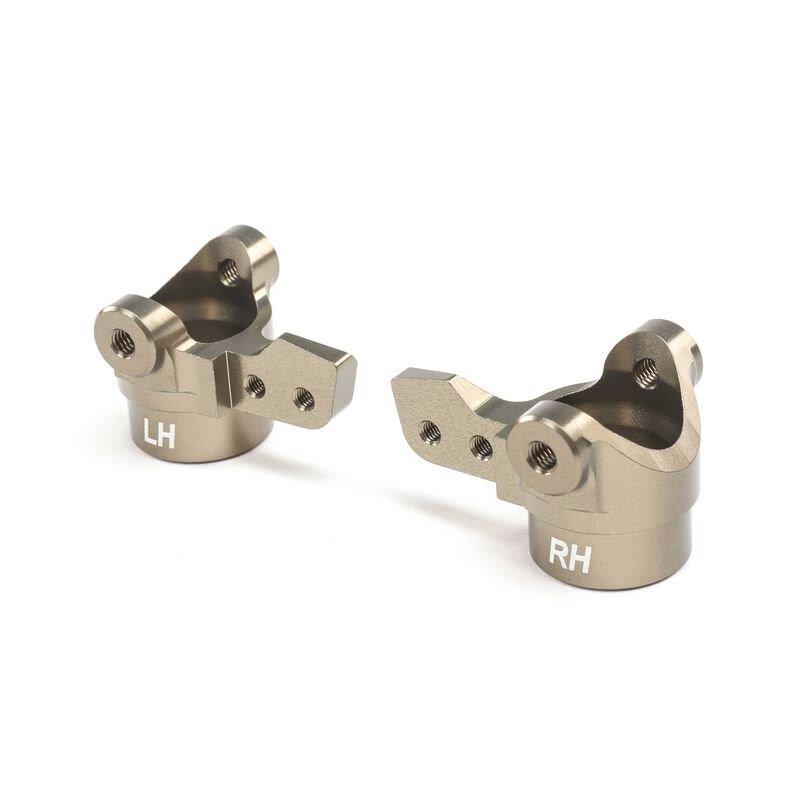 TLR Spindle Set, Aluminum: 8X, 8XE 2.0