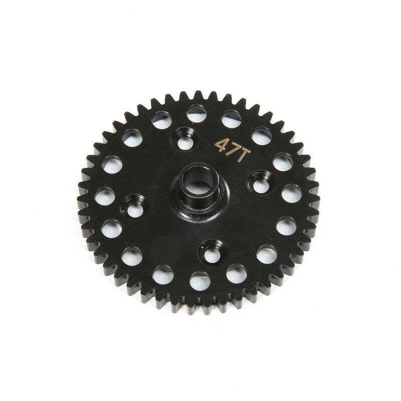 TLR Center Diff 47T Spur Gear Lightweight: 8X