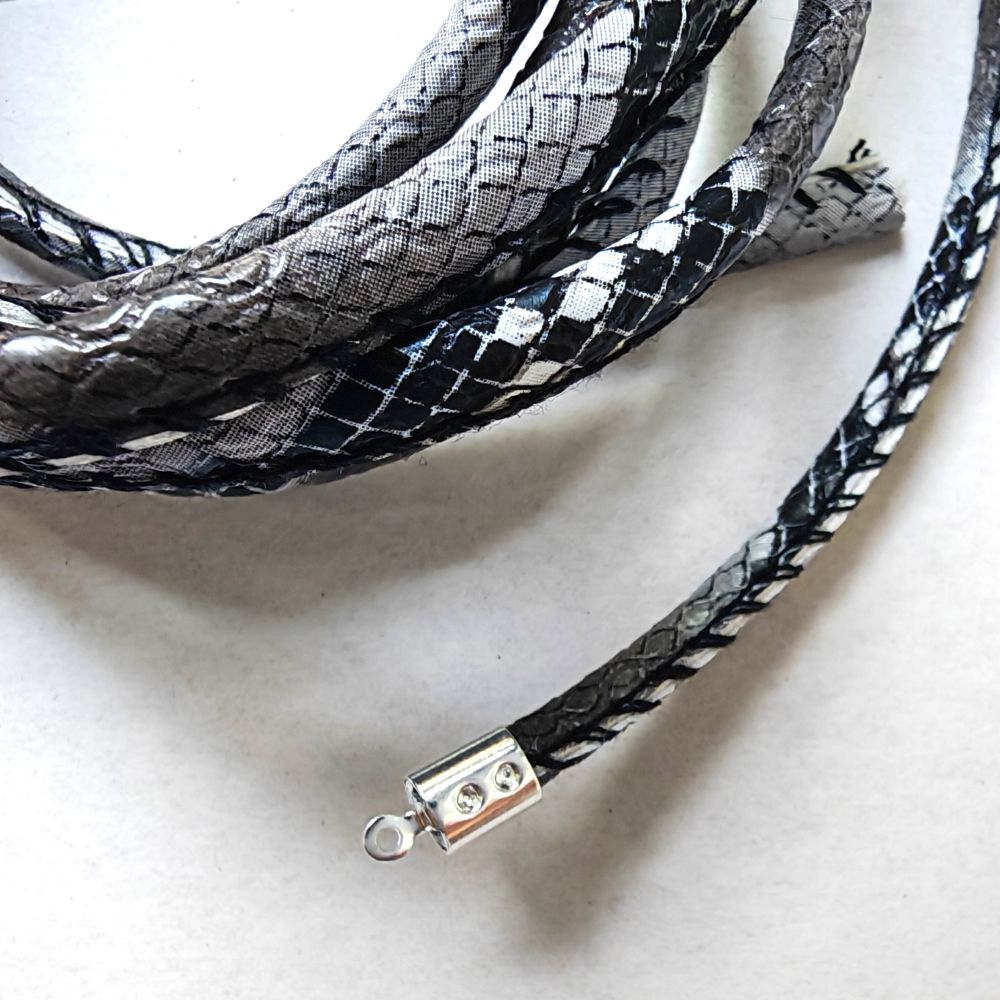 Runda ändfästen 12 mm silverfärg 8 st - 2