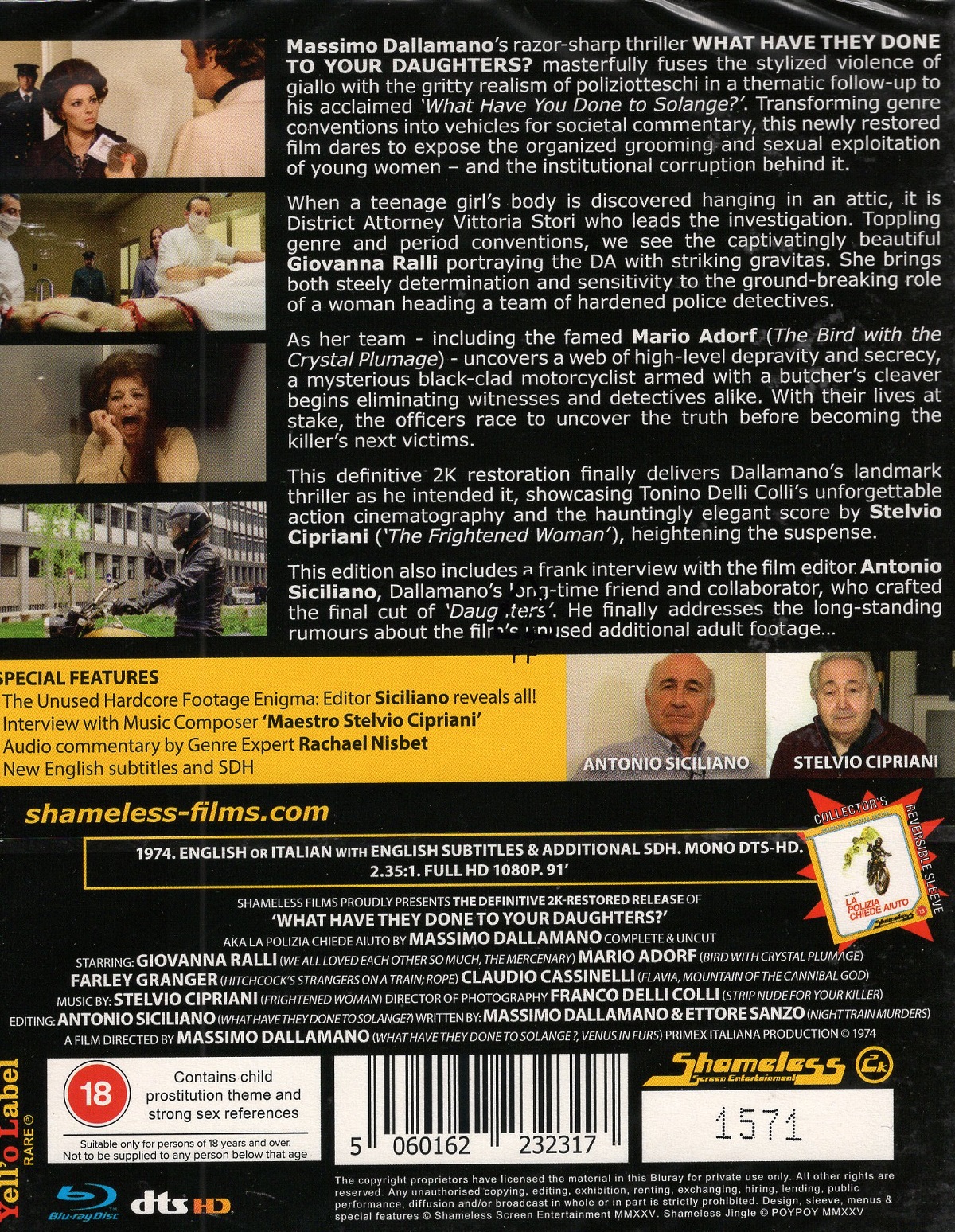 What Have They Done To Your Daughters? (Limited Edition) (ej svensk text) (Blu-ray) - 2