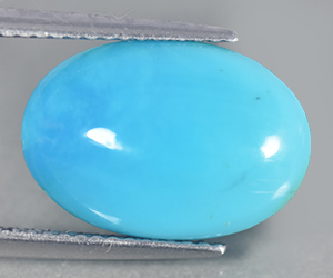 Impresionante piedra preciosa turquesa de Arizona natural sin tratar de 8,05 ct - 3