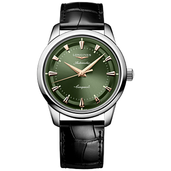 L1.650.4.02.2 Longines Conquest Heritage grön 40