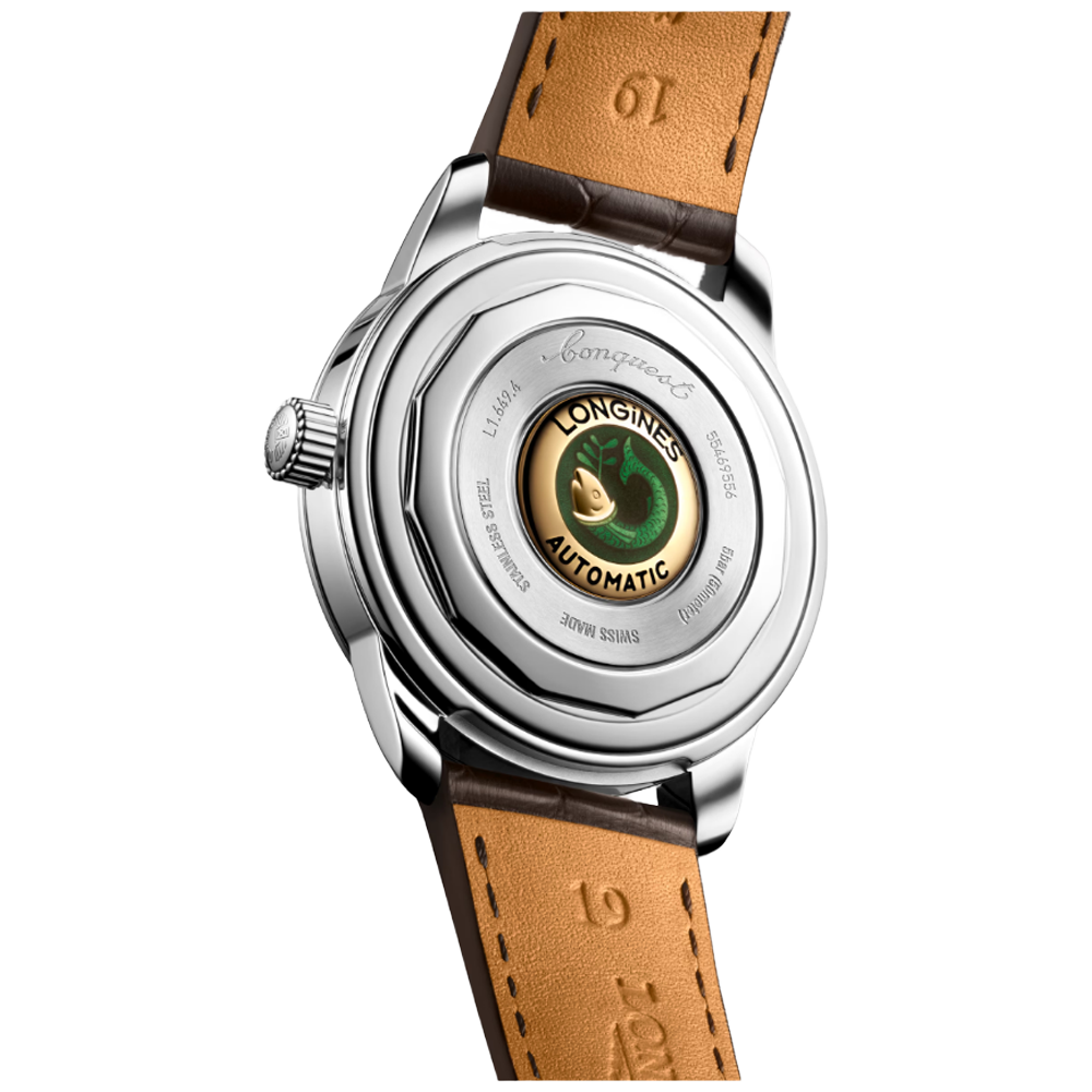 L1.649.4.62.2 Longines Conquest Heritage brun 38