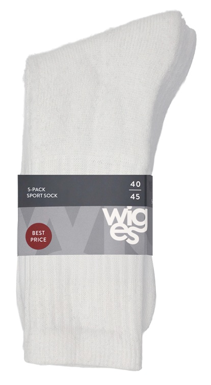 5-Pack  Vita Sport Strumpor