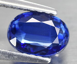 Piedra preciosa de cianita suelta natural de corte ovalado de alta calidad de 1,06 ct