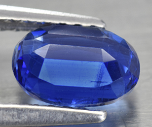 Piedra preciosa de cianita suelta natural de corte ovalado de alta calidad de 1,06 ct - 2