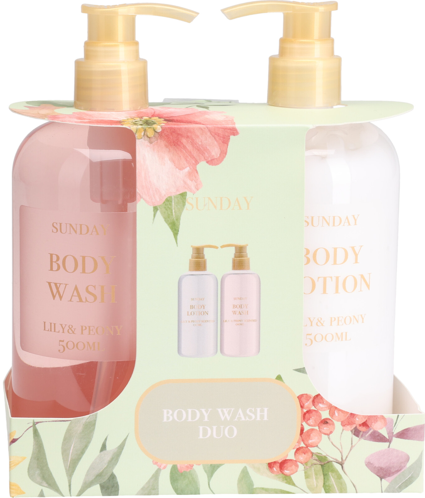 Body wash duo