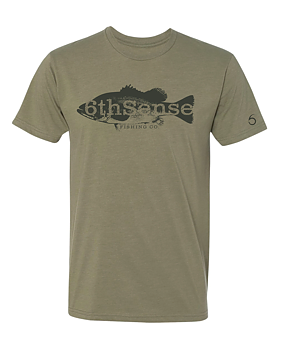 6th Sense Classic Tee - Silhouette 6 Olive