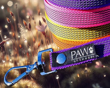 Paw of Sweden Jälkiliina Super Grip 10 m – Cerise