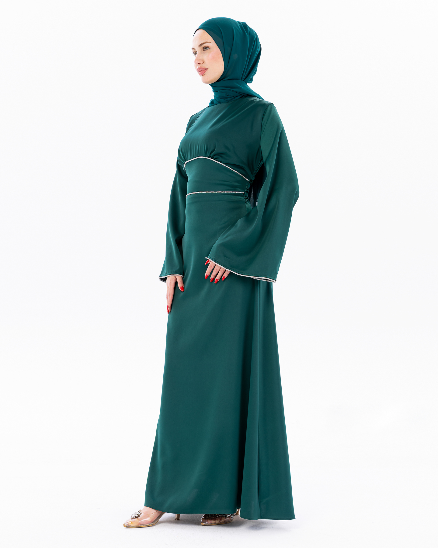 Party dress - Green - 7