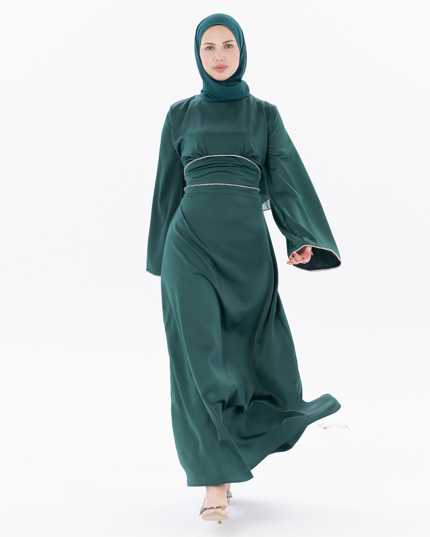 Party dress - Green - 5