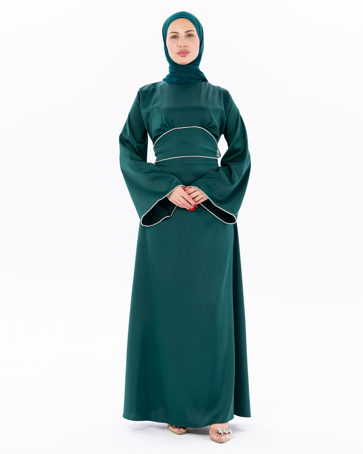 Party dress - Green - 6