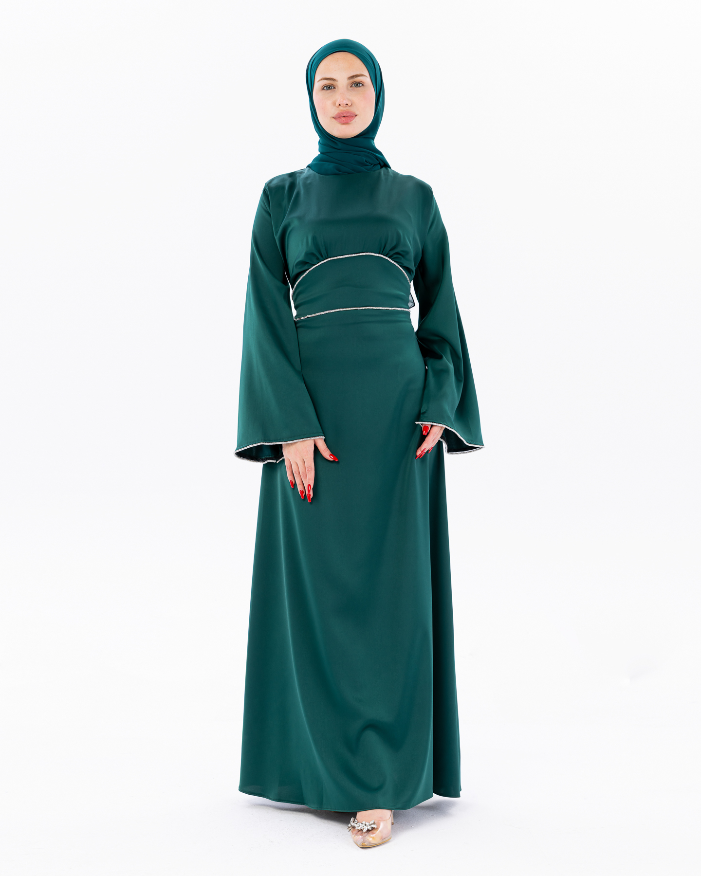 Party dress - Green - 8